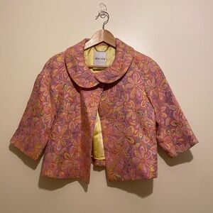 Walter Floral Patterned Jacket. Size 4